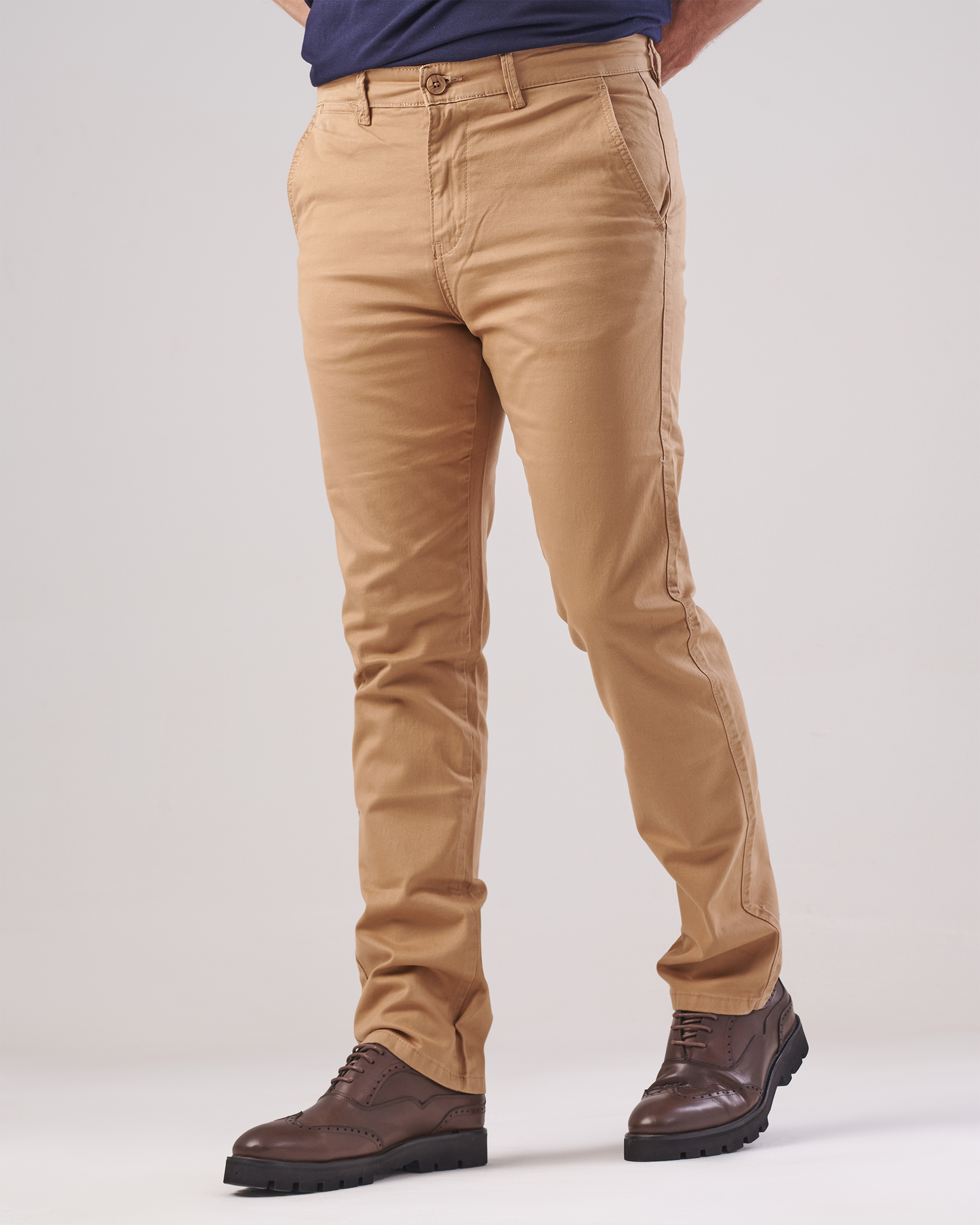 Beige Chino Pants – Classic Fit