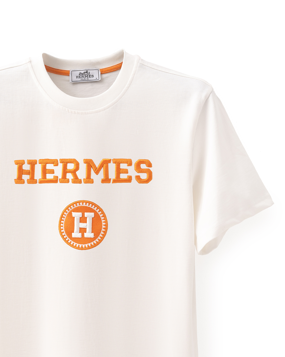 Hermes Tee White