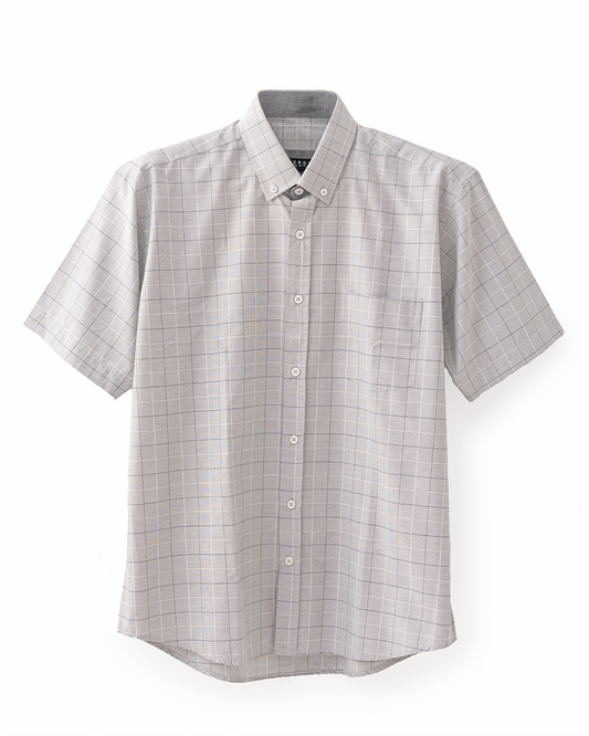 Grey Check Shirt
