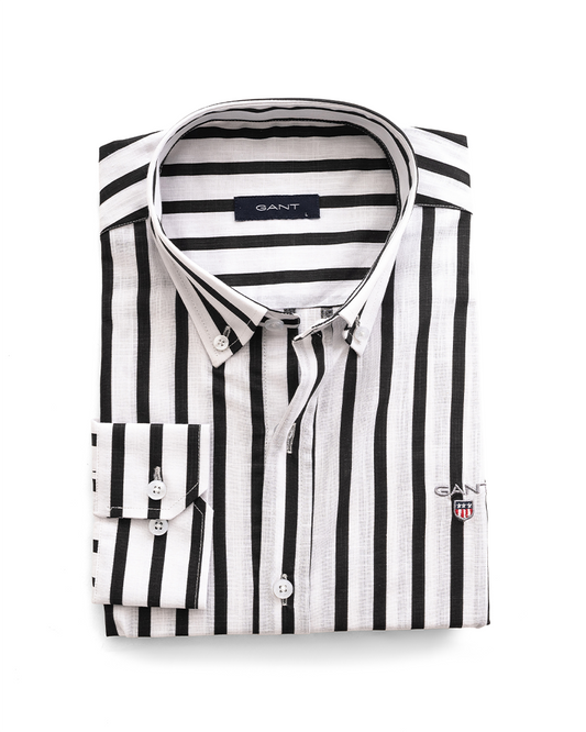 Black White Stripe Shirt
