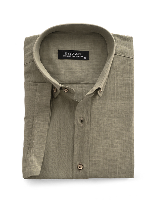 Khaki Short Sleeve Shirt