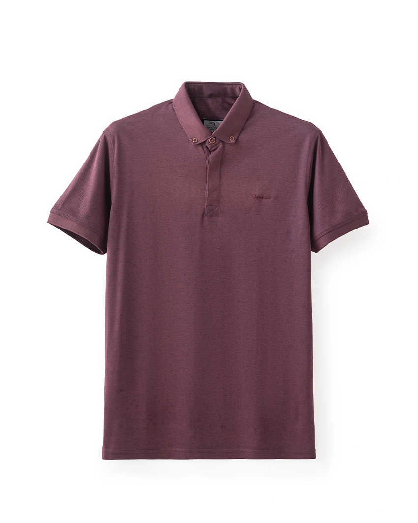 Maroon Polo Basic