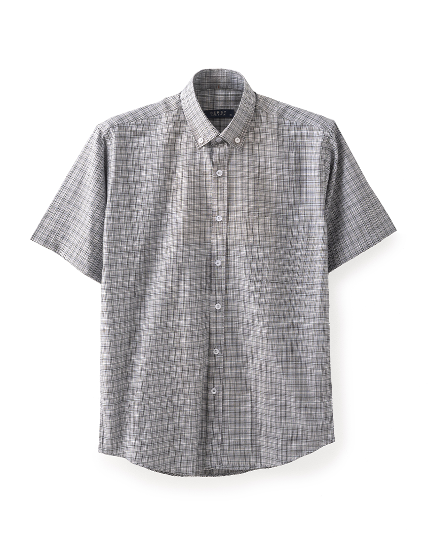 Grey Check Shirt