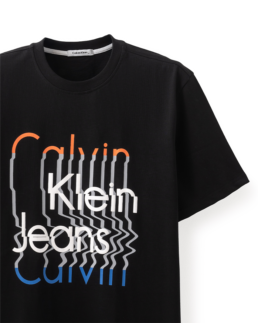 Black CK Graphic Tee