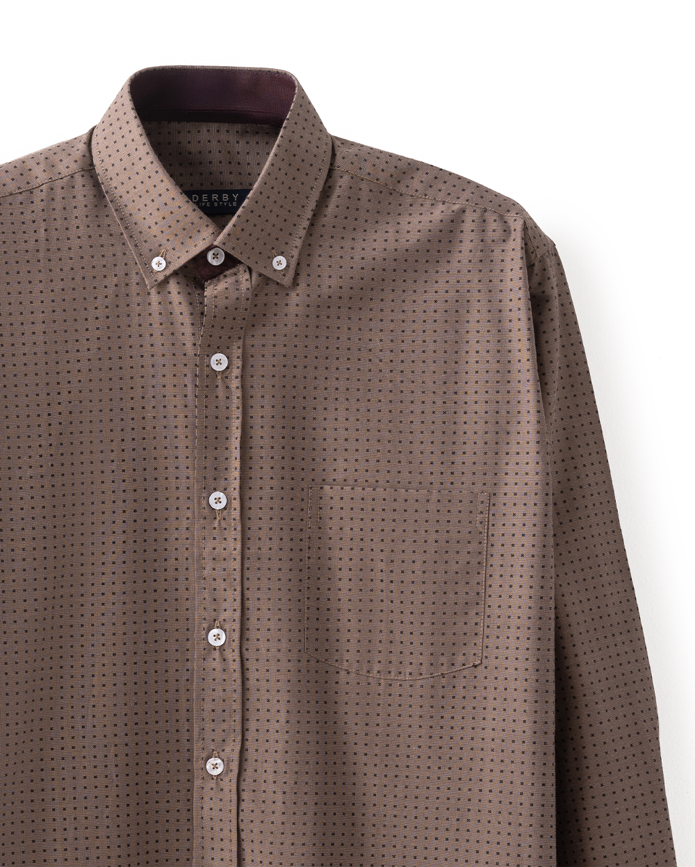 Brown Dot Long Sleeve
