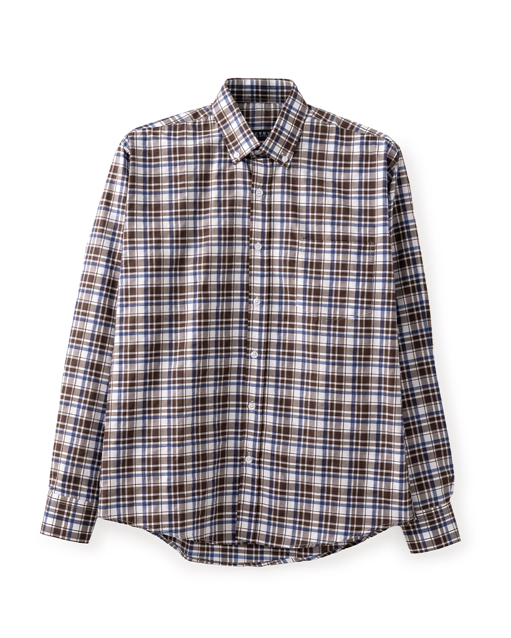 Brown Check Shirt