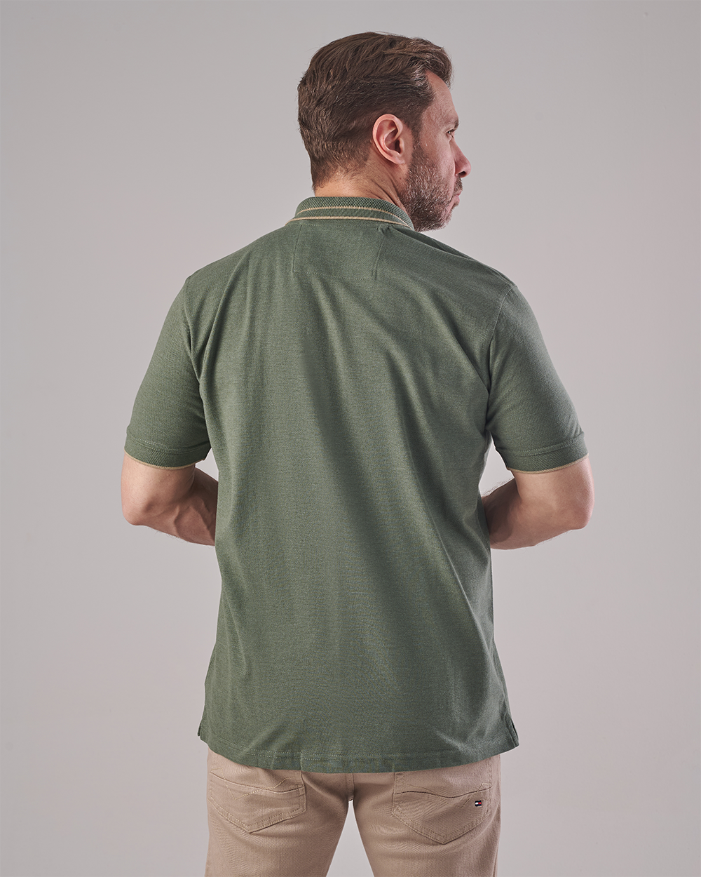 Olive Green Polo T-shirt