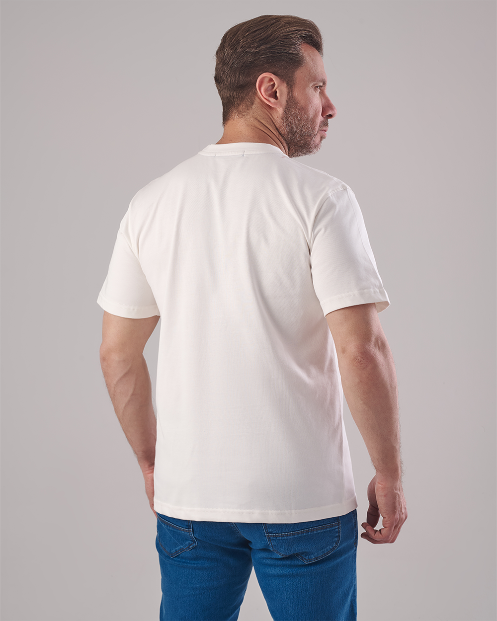 White Cotton T-shirt - Hilfiger
