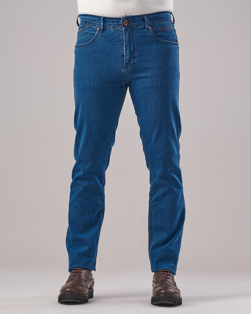 Mid Blue Denim Jeans