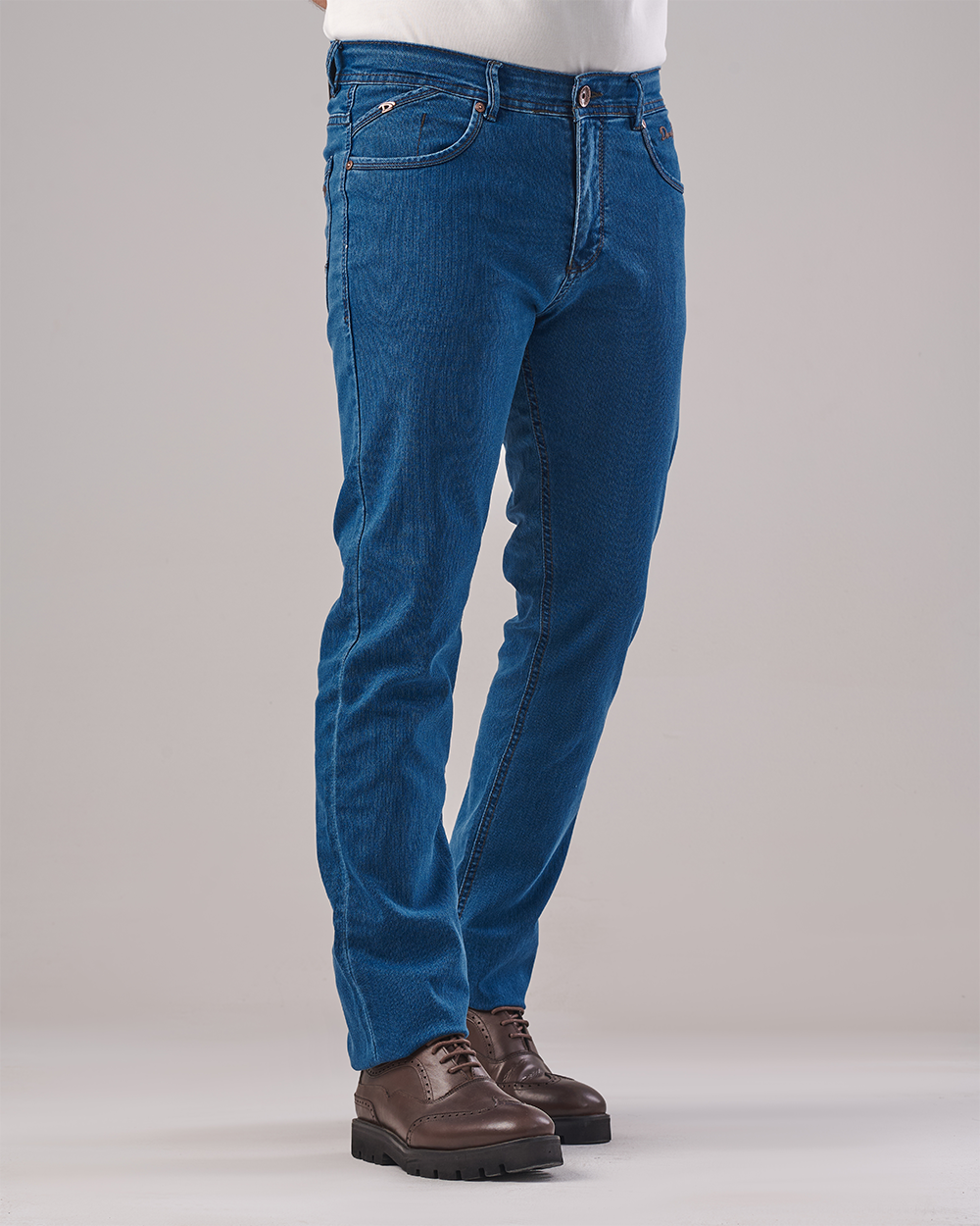 Mid Blue Denim Jeans