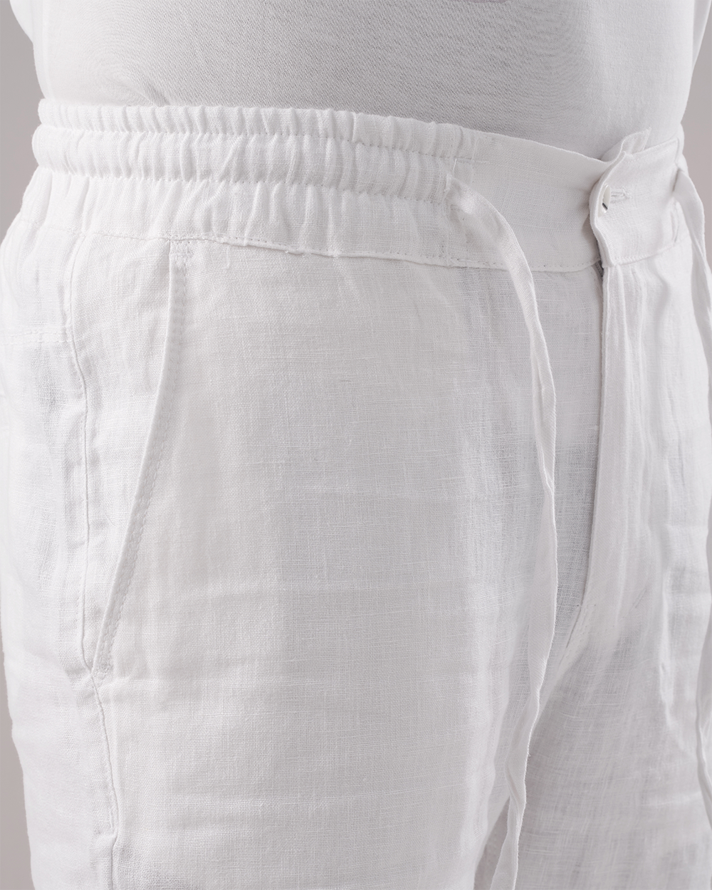 White Linen Pants