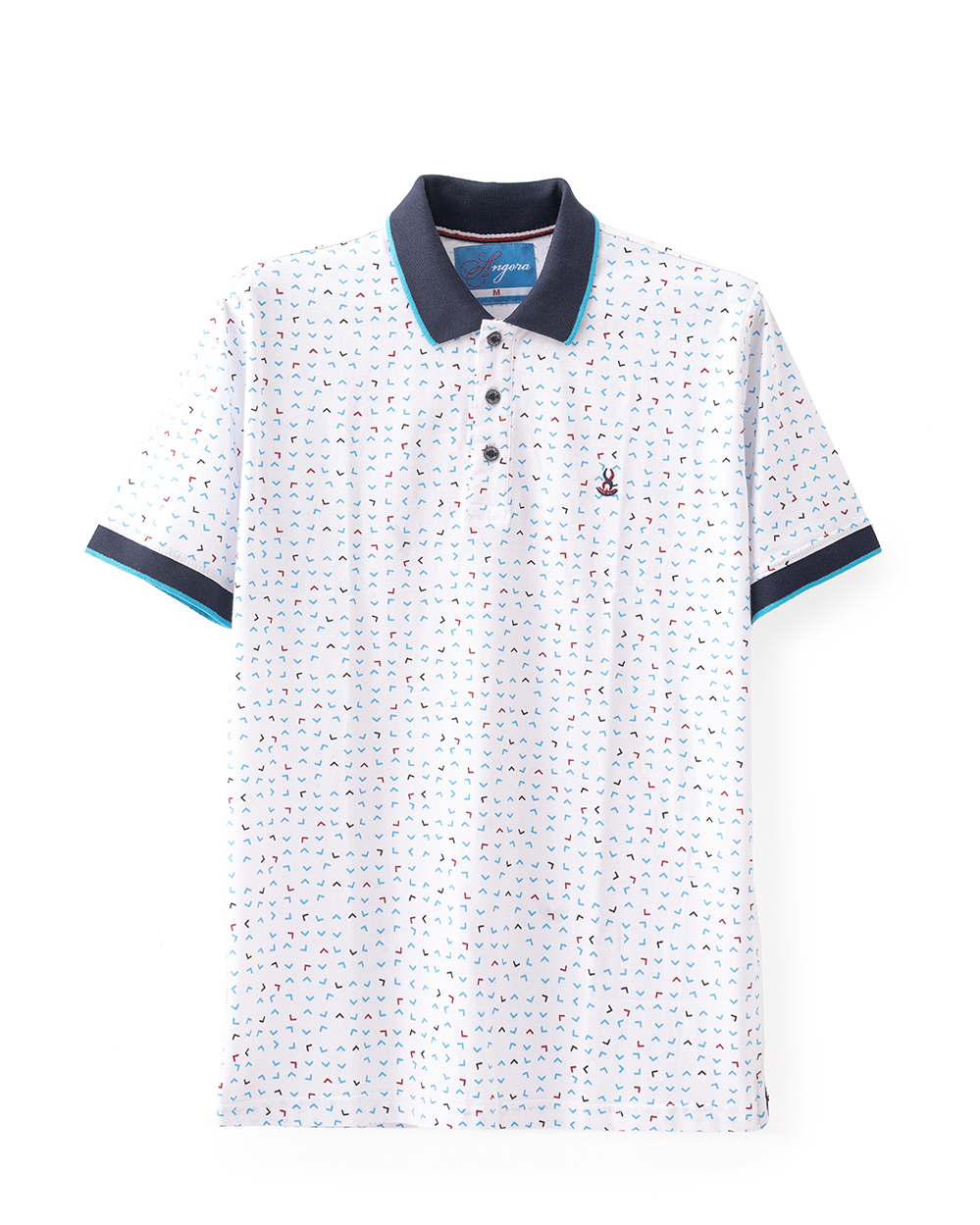 White Multi Polo