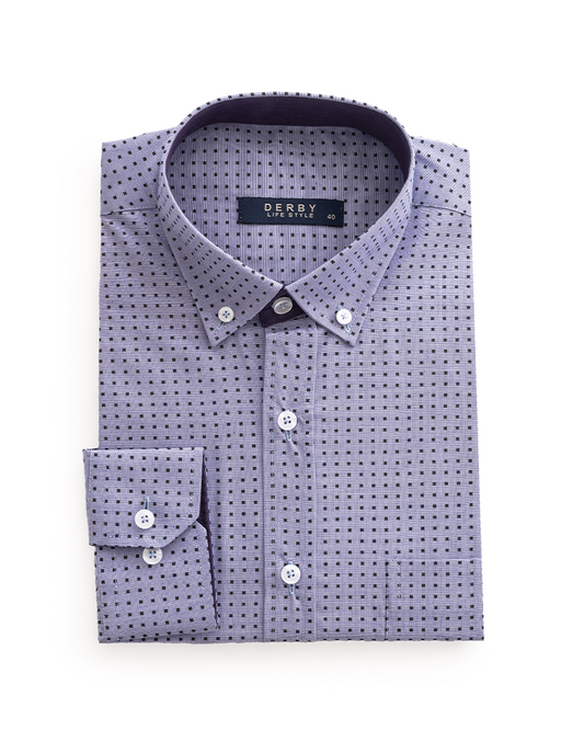 Purple Dot Long Sleeve