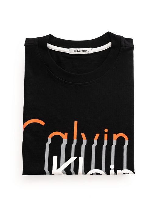 Black CK Graphic Tee