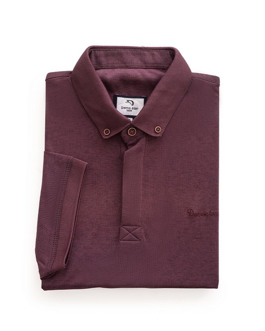 Maroon Polo Basic