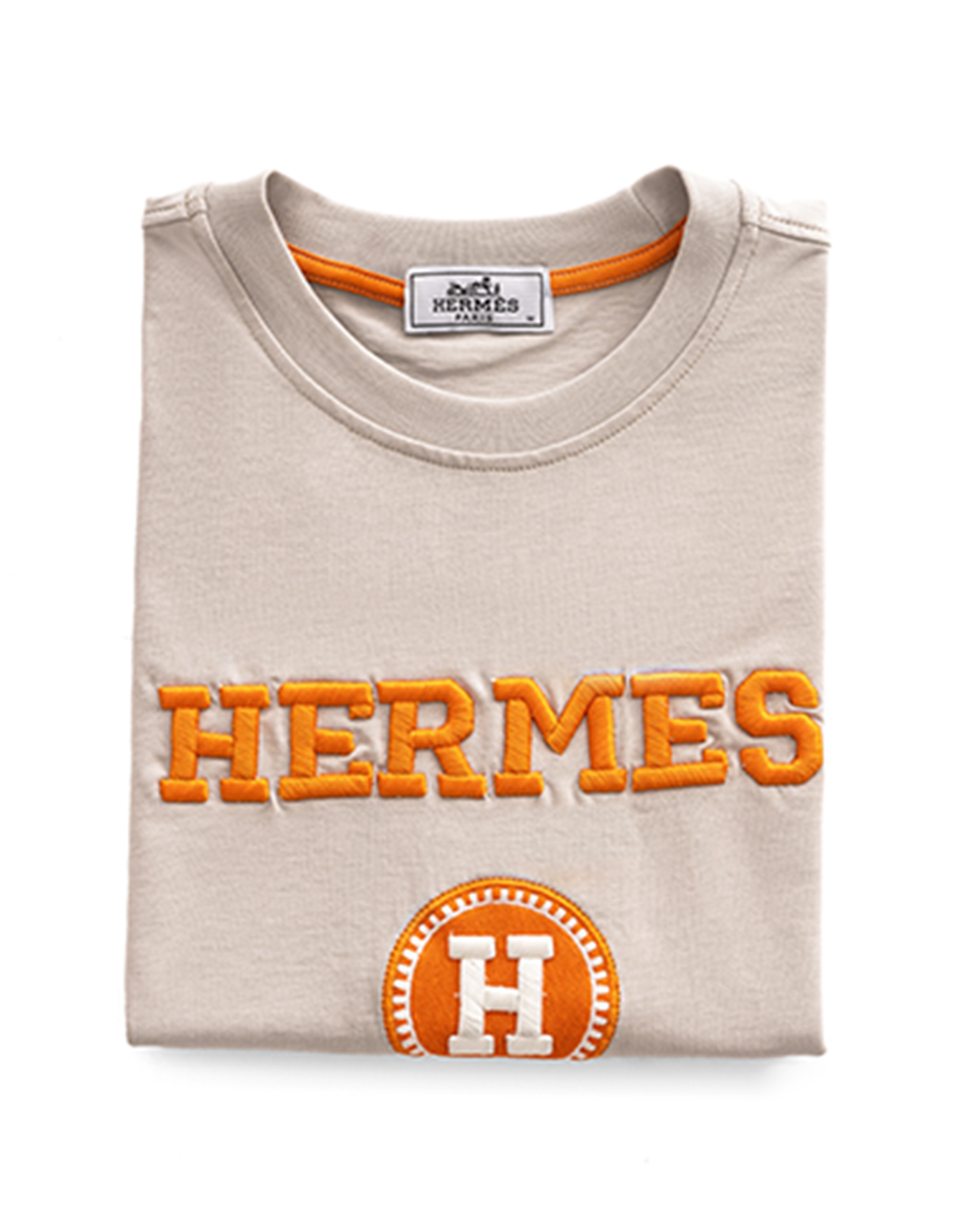 Hermes Tee Beige