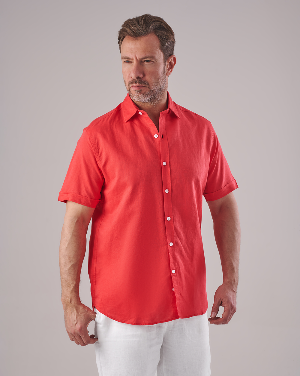 Watermelon Linen Shirt