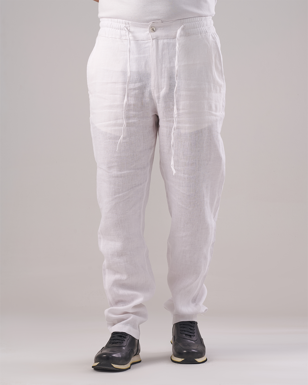 White Linen Pants